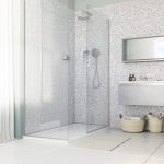 Postiano Grey Terrazzo 10.5mm Showerwall