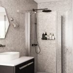 Stone Terrazzo 10.5mm Showerwall