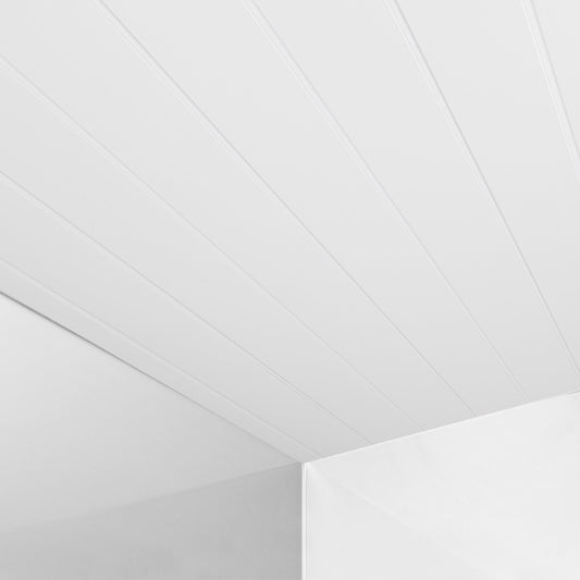 White Strip White Ceiling Board Wet Wall